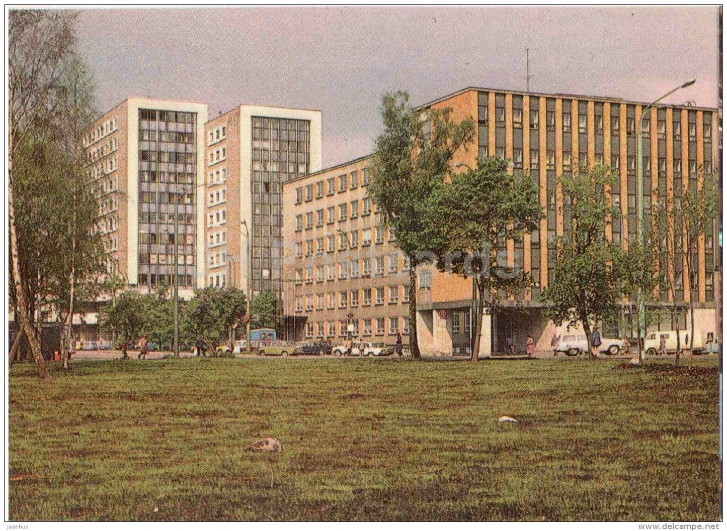 the building of design institutes - Tallinn - 1985 - Estonia USSR - unused - JH Postcards