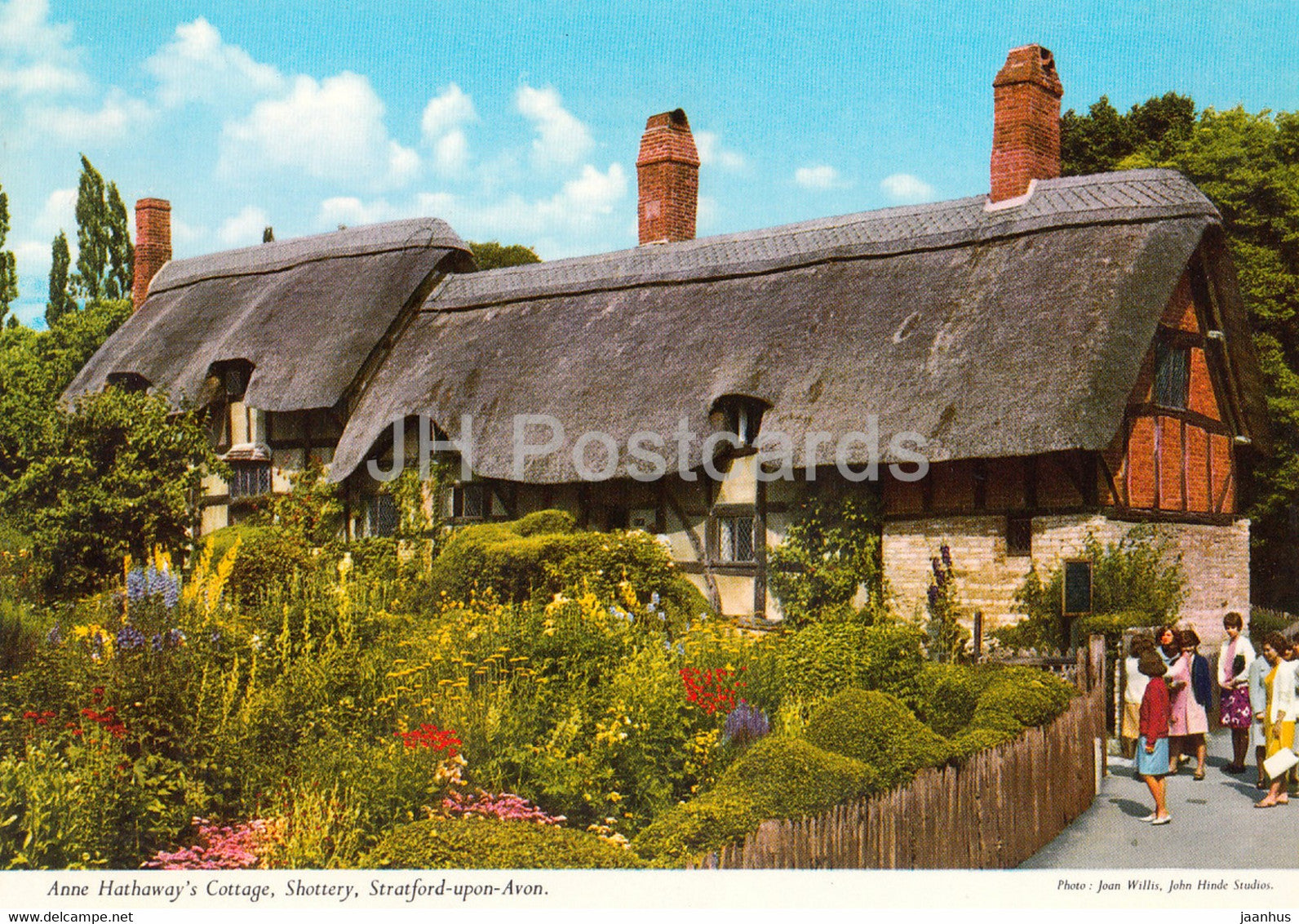 Anne Hathaway's Cottage - Shottery - Stratford Upon Avon - England - United Kingdom - unused - JH Postcards