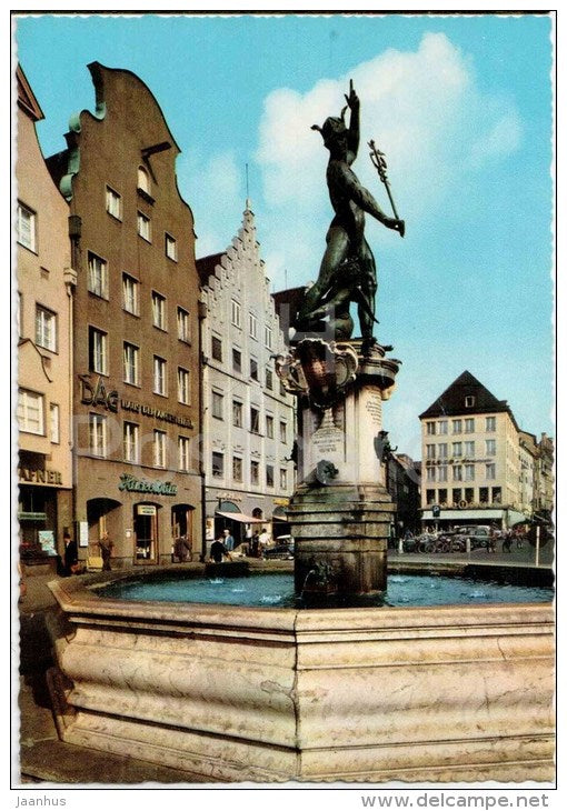 Augsburg - Merkurbrunnen - 703/7 - Germany - ungelaufen - JH Postcards