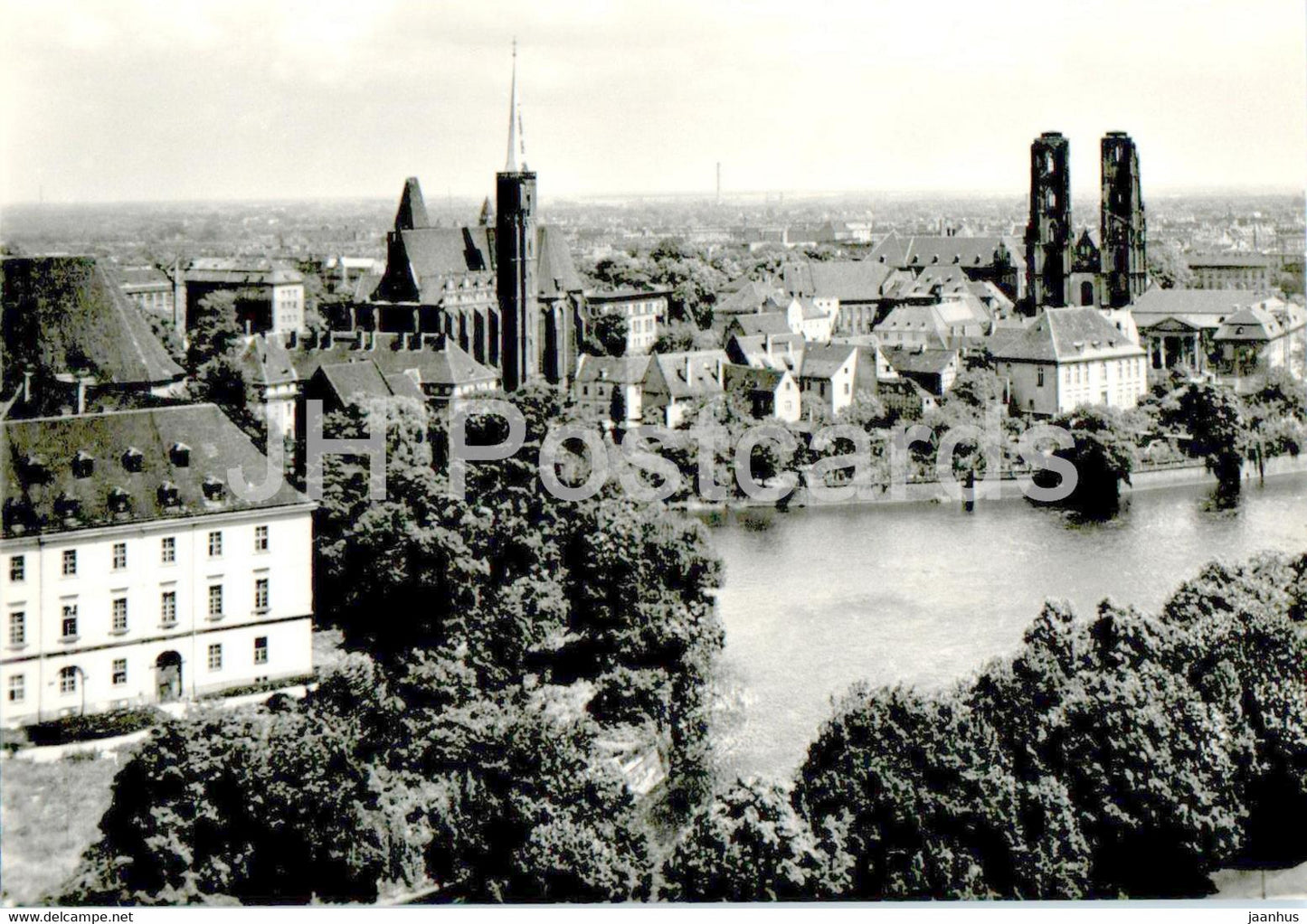 Wroclaw - Widok ogolny - general view - 36-4176 - Poland - unused - JH Postcards