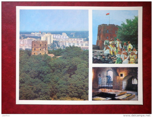 Gediminas Castle - A Hall of the Castle - large format postcard - Vilnius - 1974 - Lithuania USSR - unused - JH Postcards