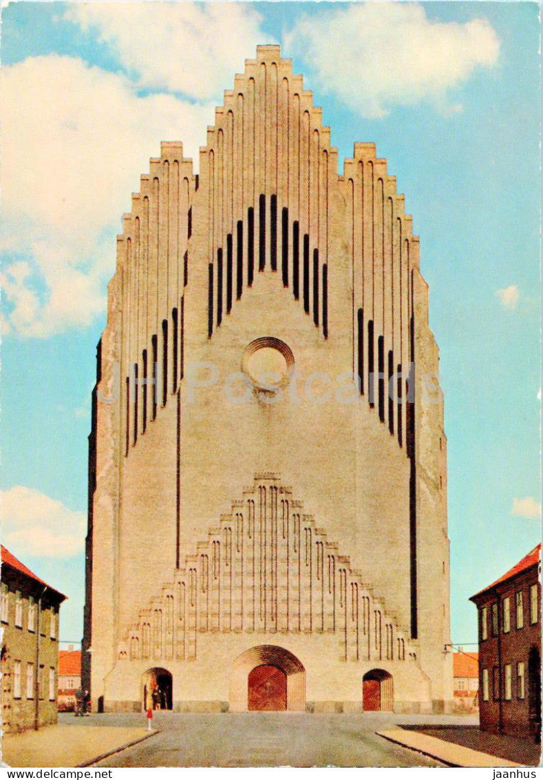 Copenhagen - Kobenhavn - Grundtvigskirken - Grundtvigs church - 6006 - Denmark - unused - JH Postcards