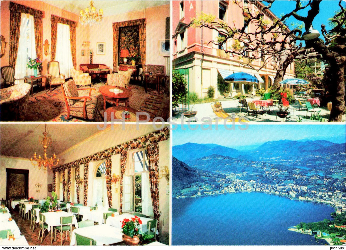 Hotel Ariana - Lugano - Switzerland - unused - JH Postcards