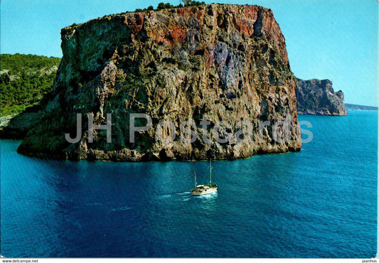 Camp de Mar - Detalle de la costa desde el aire - Mallorca - 177 - Spain - unused - JH Postcards