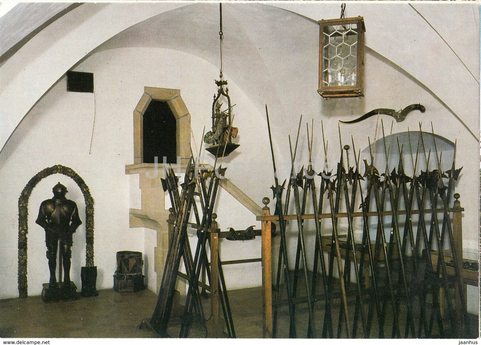 Bouzov - Armoury - knight's armor - Czechoslovakia - Czech Republic - unused - JH Postcards