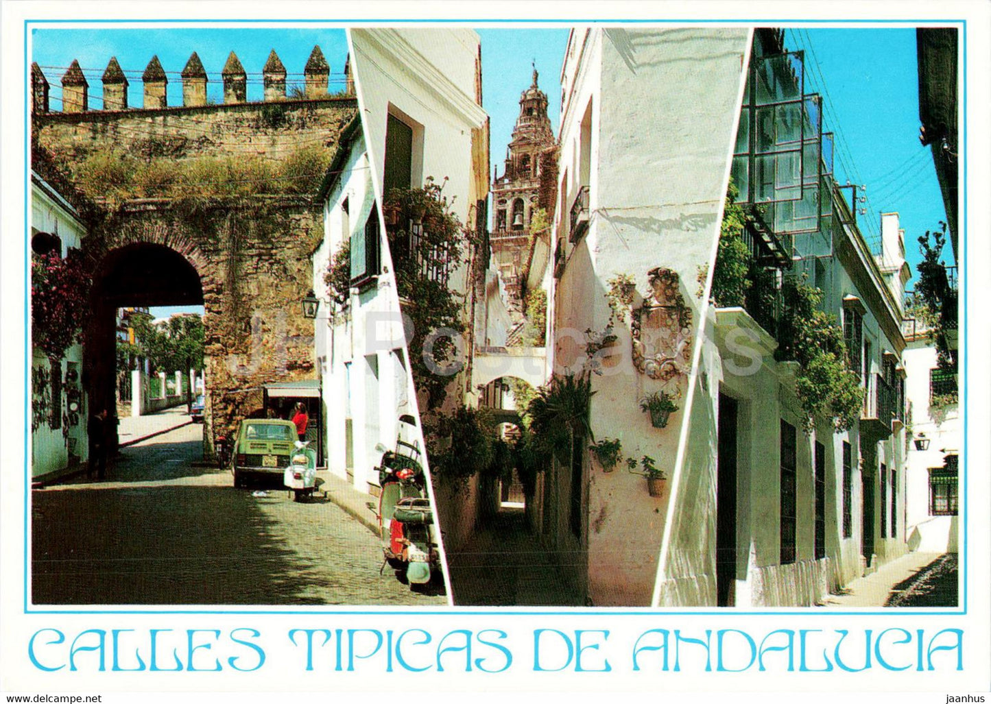 Andalucia - Calles Tipicas - typical streets - 3033 - Spain - unused - JH Postcards