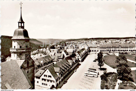 Freudenstadt - Blick auf Marktplatz - bus - market square - Germany - unused - JH Postcards