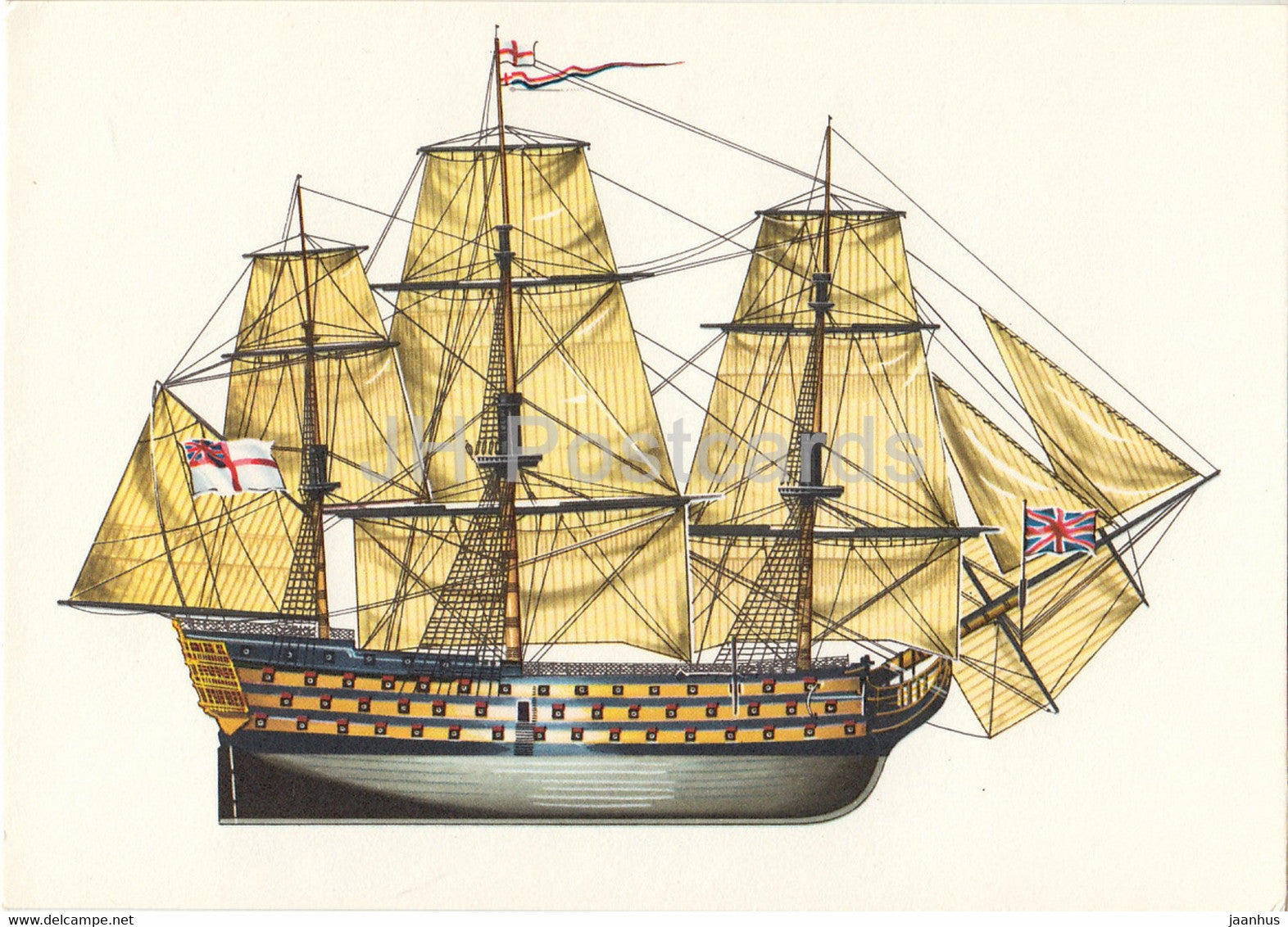 Linienschiff Victory 1765 - sailing ship - Historische Schiffe - Histo ...