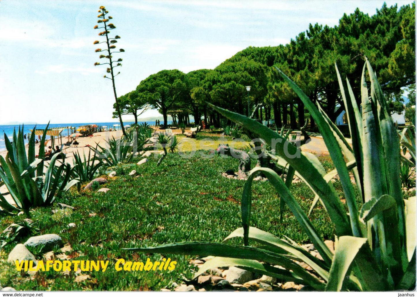 Cambrils - Costa Torada - Tarragona - Playa de Vilafortuny - beach - 19 - Spain - used - JH Postcards