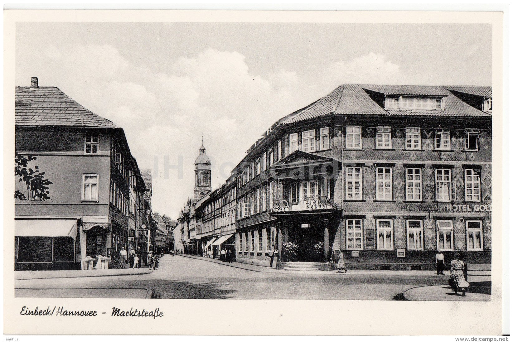 Einbeck in Hannover - Marktstrasse - Hannover - Germany - unused - JH Postcards