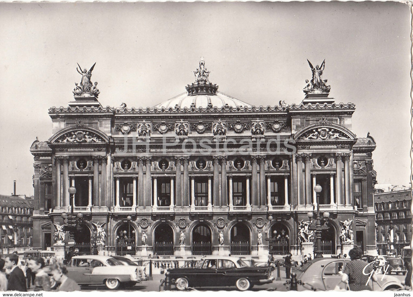 Paris et ses Merveilles - Theatre de l'Opera - car - 1965 - France - used - JH Postcards