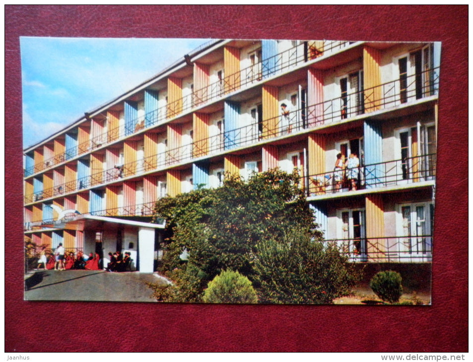 pension house Batumi - Batumi - Adjara - Black Sea Coast - 1974 - Georgia USSR - unused - JH Postcards