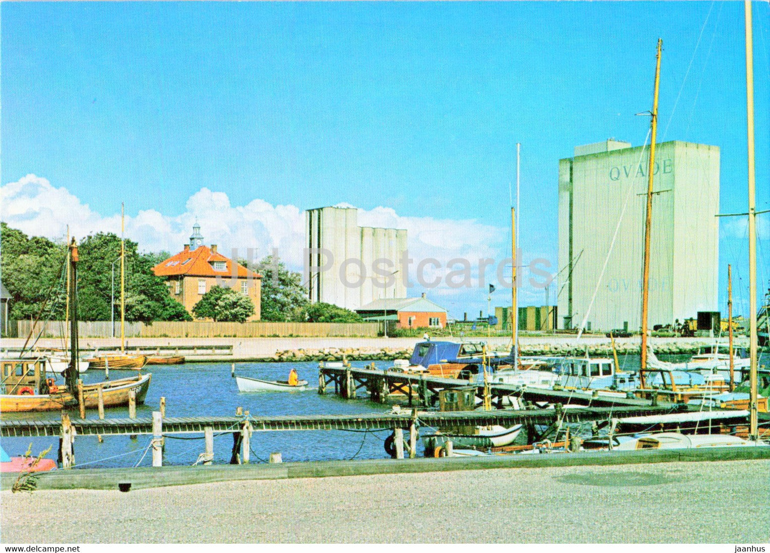 Rodby Havn - port - boat - Denmark - unused - JH Postcards