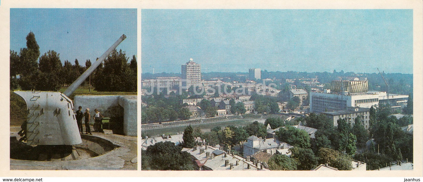 Odessa - cannon - City view - 1985 - Ukraine USSR - unused - JH Postcards