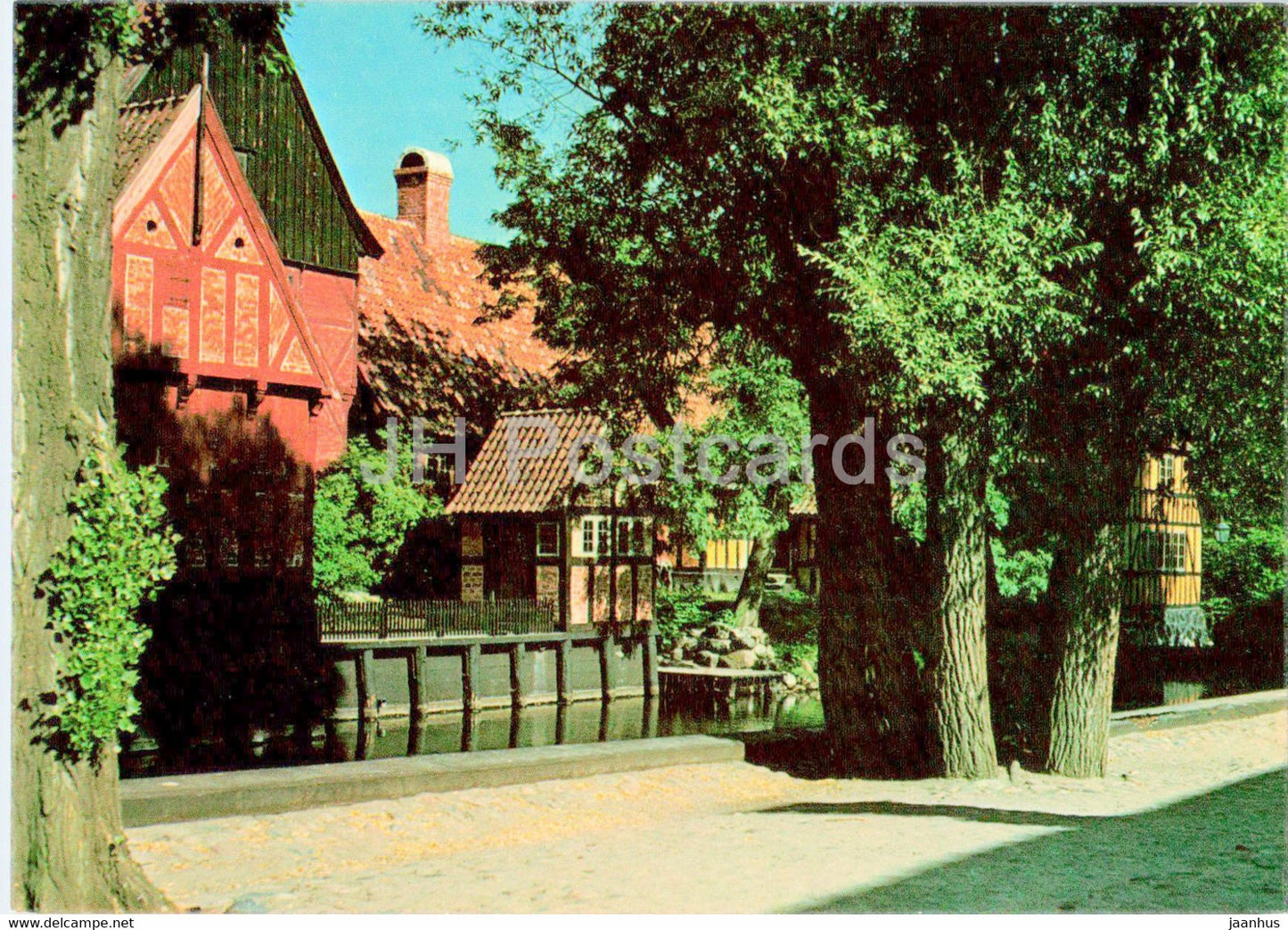 Aarhus - Open Air Museum The Old Town - 1982 - Denmark - used - JH Postcards