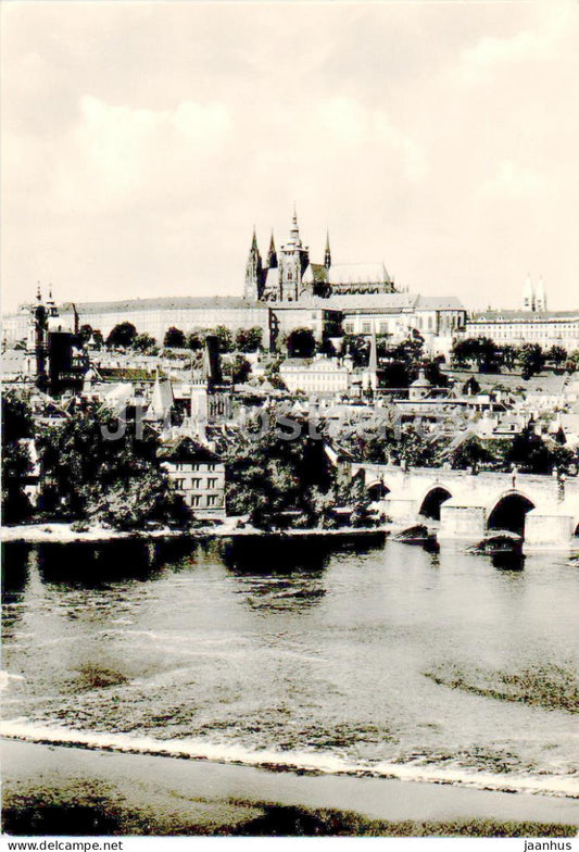 Praha - Prague - Panorama Prazskeho Hradu - General view of the Prague Castle 1 Czech Republic - Czechoslovakia - unused - JH Postcards