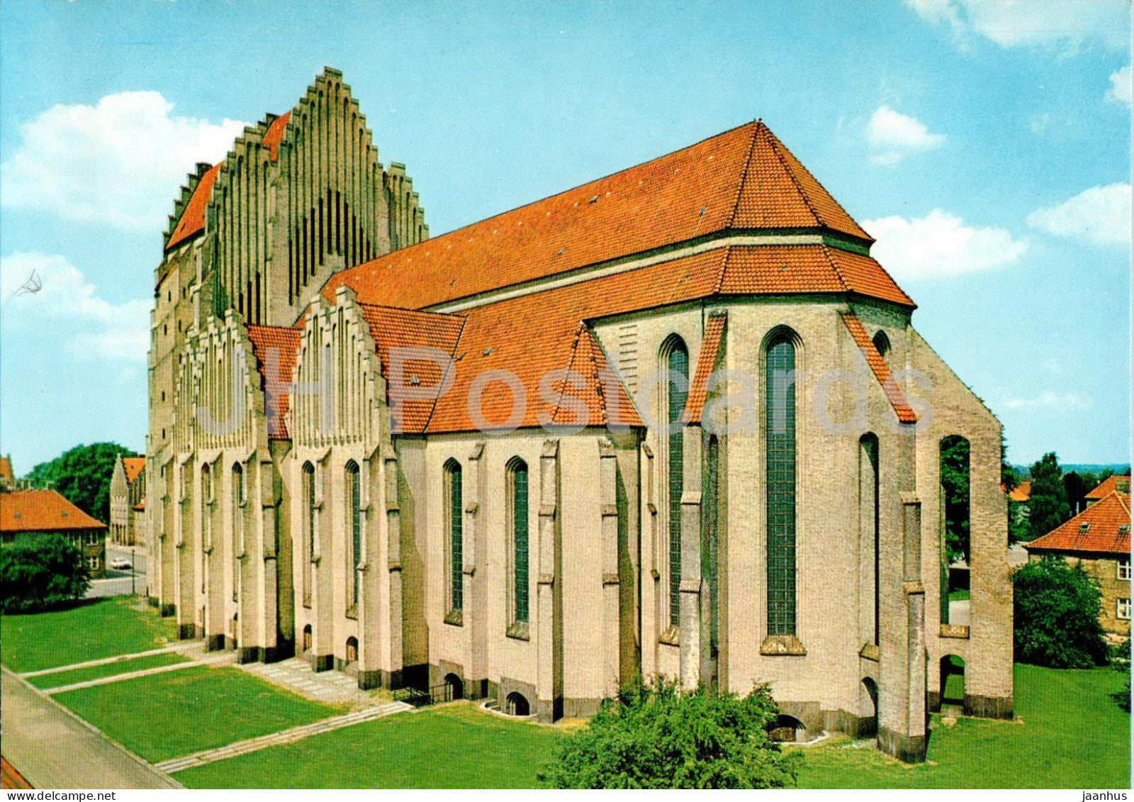 Copenhagen - Kobenhavn - Grundtvigskirken - Grundtvigs church - 6002 - Denmark - unused - JH Postcards