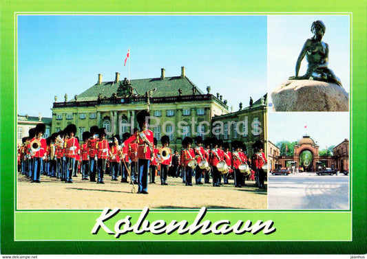 Copenhagen - Guard - Little Mermaid - multiview - 96 - Denmark - unused - JH Postcards