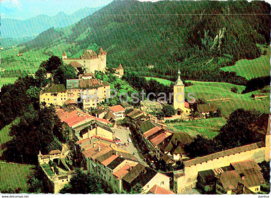 Gruyeres - Cite historique pres Bulle - 3117 - Switzerland - unused - JH Postcards