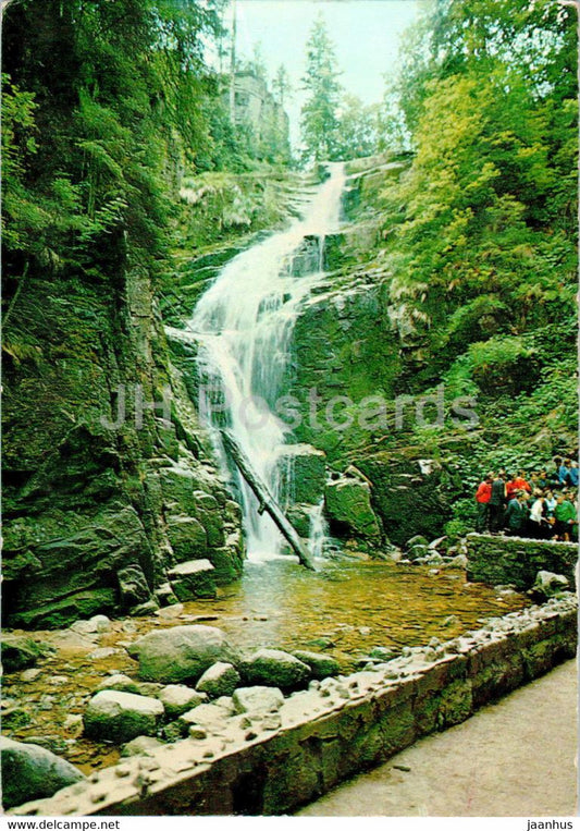 Szklarska Poreba - wodospad Kamienczyka - waterfall - 36-6552 - Poland - unused - JH Postcards