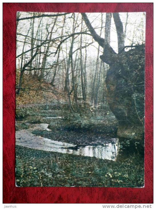 A Rivulet near Sigulda - Latvia - USSR - unused - JH Postcards