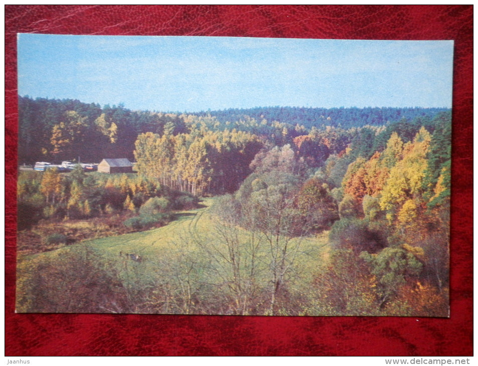 Nature Park views - Tervete - 1975 - Latvia USSR - unused - JH Postcards