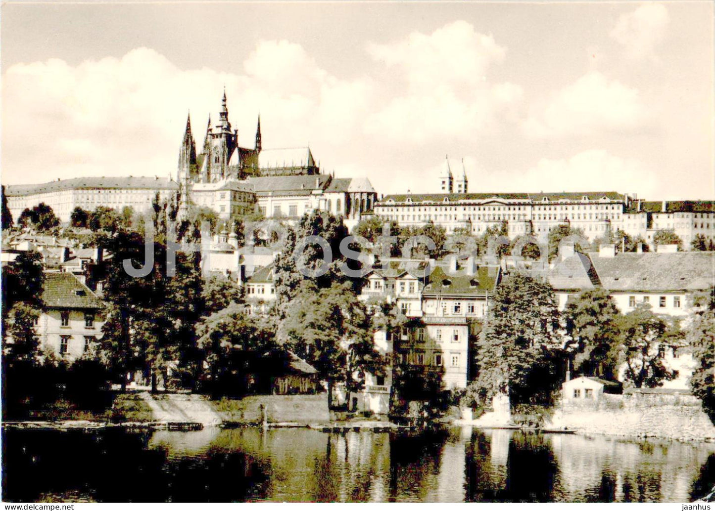 Praha - Prague - Panorama Prazskeho hradu - General view of the Prague Castle - Czech Republic - Czechoslovakia - used - JH Postcards