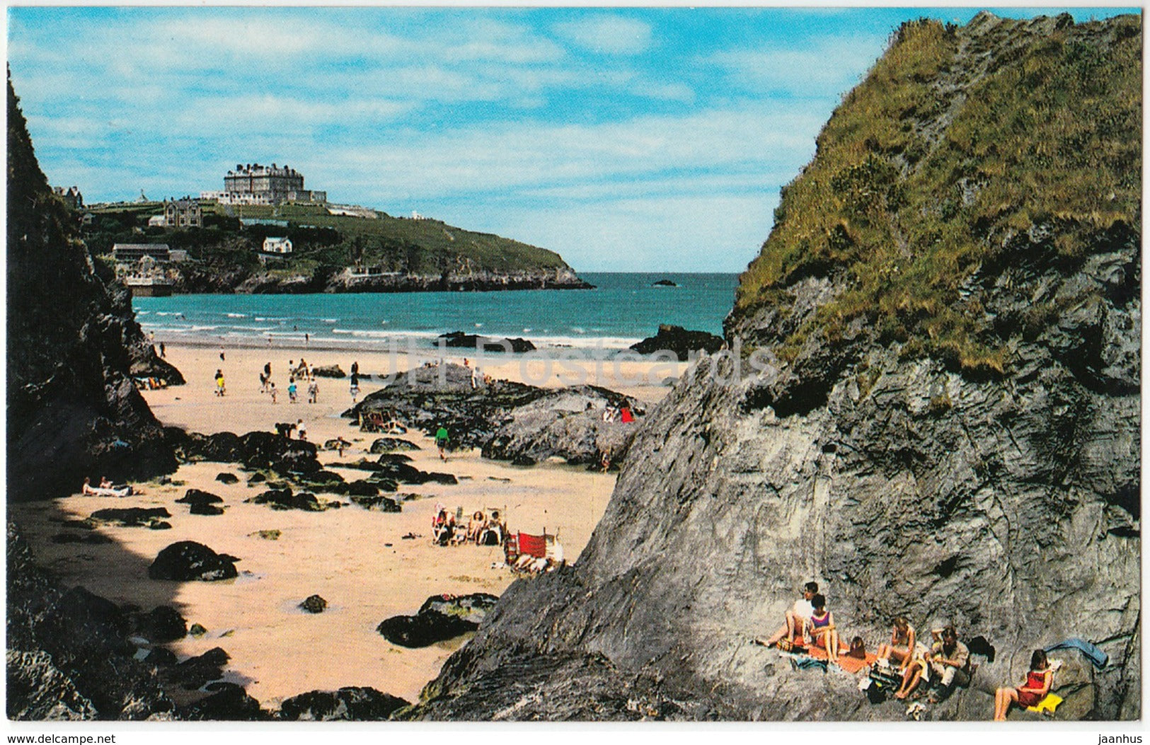 Newquay - Bothwicks Sands - PT271 - 1985 - United Kingdom - England - used - JH Postcards