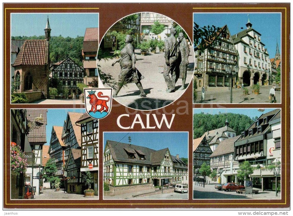 Calw im Schwarzwald - 7260 - Germany - ungelaufen - JH Postcards