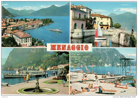 Lago di Como - beach - Como - Lombardia - 1878/3695 - Italia - Italy - unused - JH Postcards