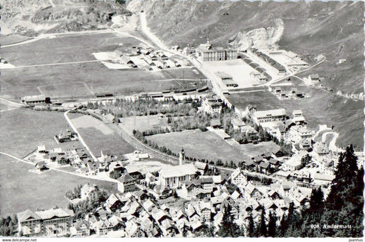 Andermatt - 908 - 1 - old postcard - Switzerland - unused - JH Postcards