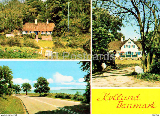 Kollund - multiview - 375 - Denmark - used - JH Postcards