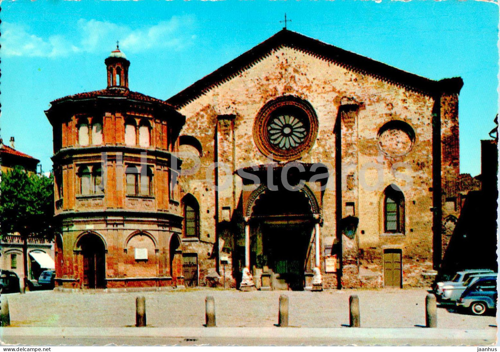 Cremona - Chiesa di S Luca - St Luke's Church - 33 - 1989 - Italy - used - JH Postcards