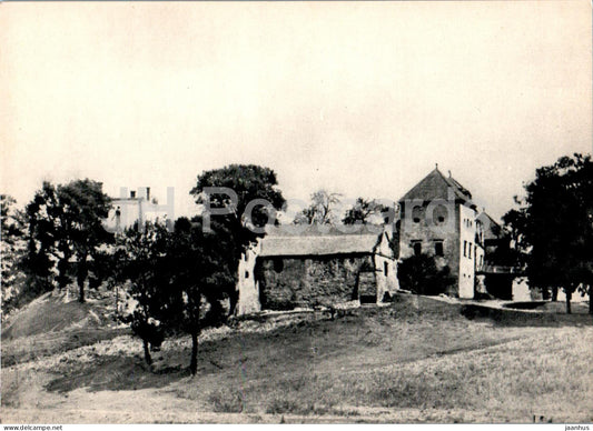 Svirzh - Lviv region - castle - architectural monuments of Ukraine - 1971 - Ukraine USSR - unused - JH Postcards