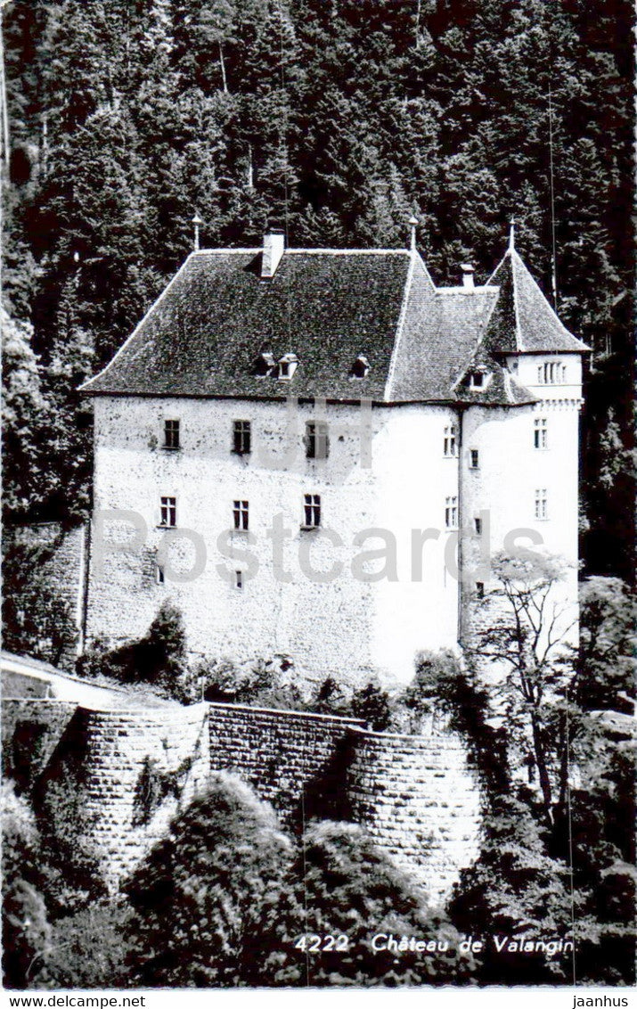 Chateau de Valangin - castle - 4222 - Switzerland - unused - JH Postcards