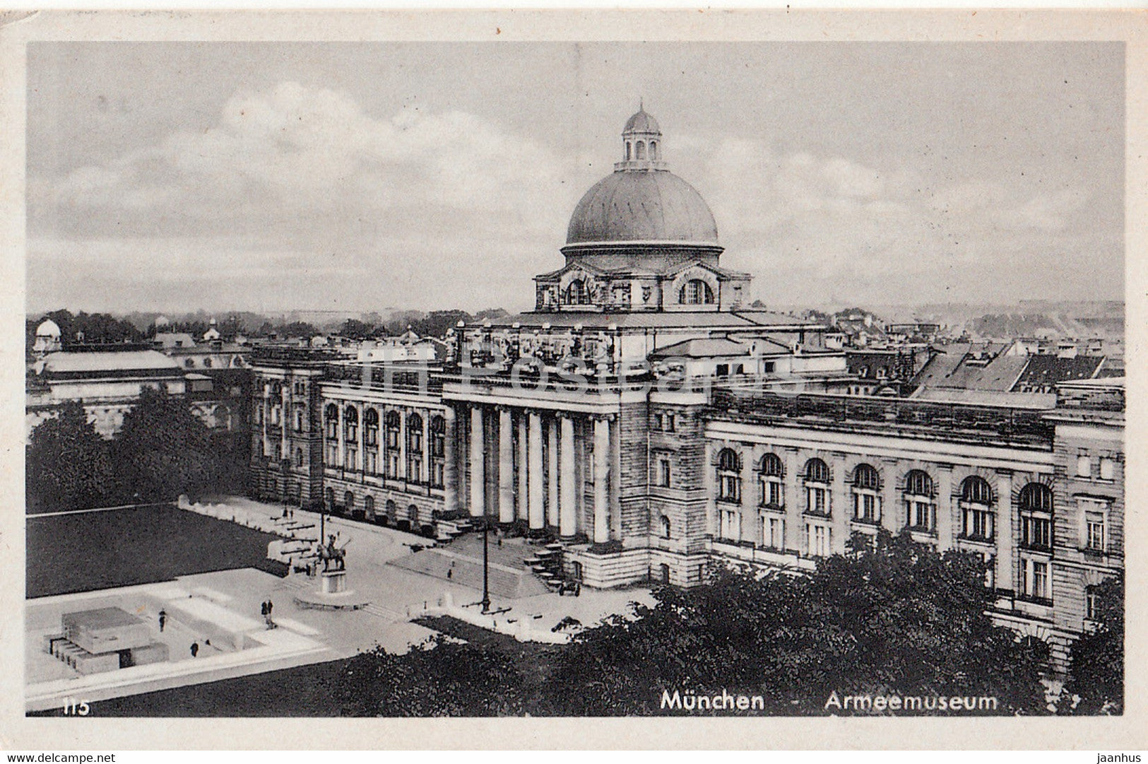 Munchen - Armeemuseum - museum - Munich - 115 - old postcard - Germany - unused - JH Postcards