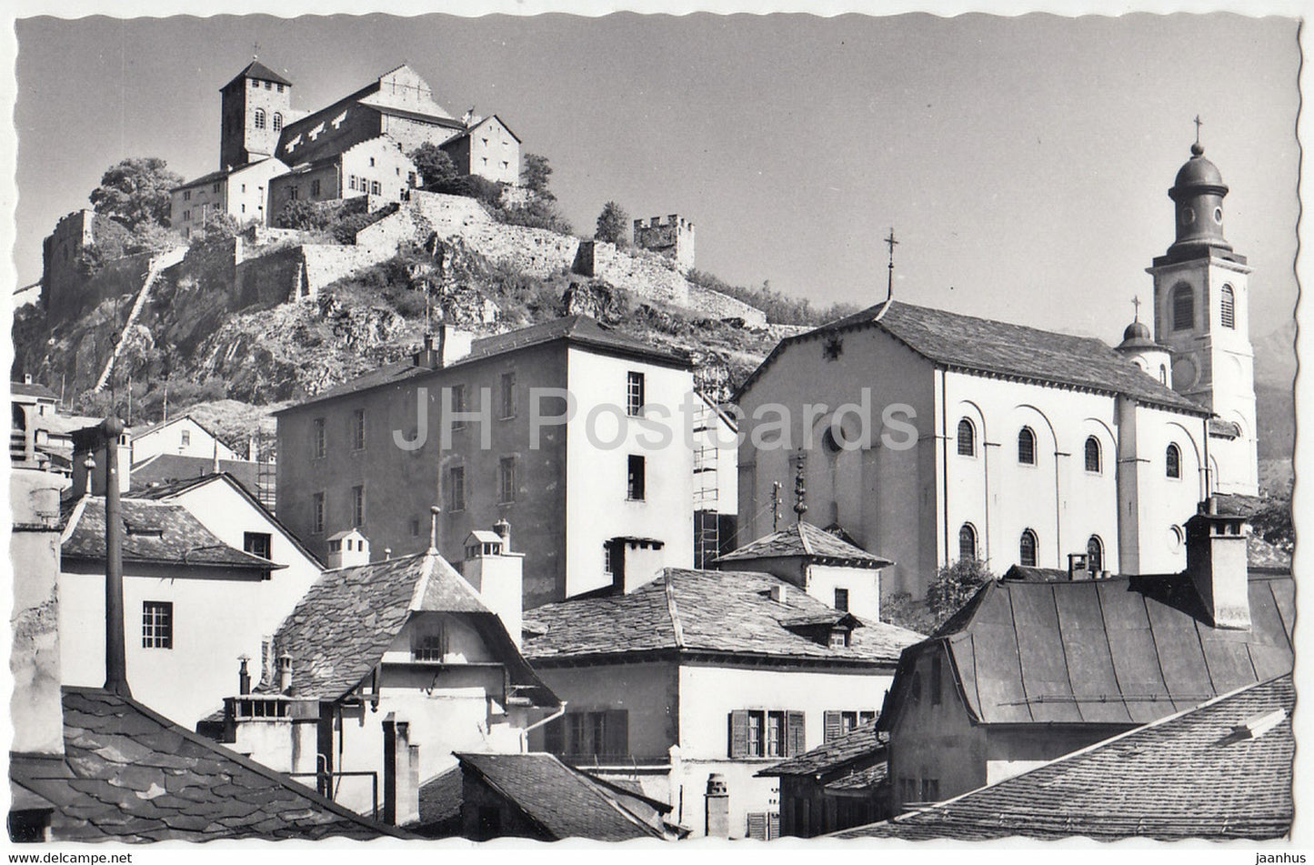 Sion - Valere et le Quartier de Tous Vents - 105 - Switzerland - unused - JH Postcards