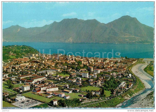 Intra - panorama - lake - Lago Maggiore - Piemonte - 130 - Italy - Italia - unused - JH Postcards