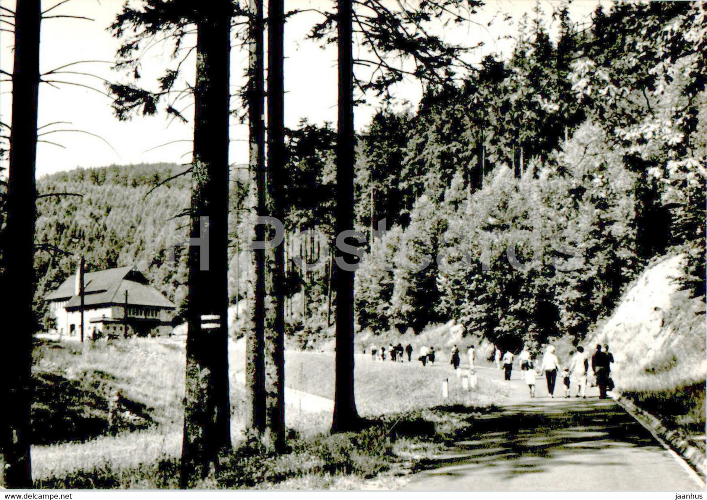 Olszowka Gorna - Stacja kolejki linowej na Szyndzielnie - Cable car station to Szyndzielno - Poland - unused - JH Postcards