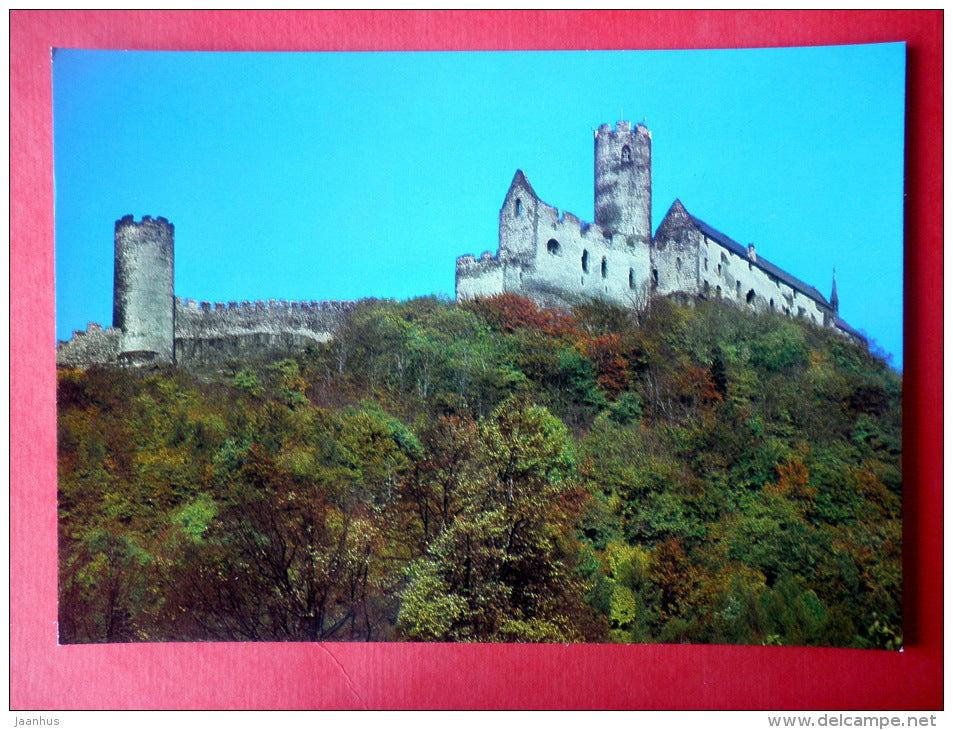 Royal Castle , founded in 13th century - Bezdez - Czech Castles - Czech Republik , Czechoslovakia - unused - JH Postcards