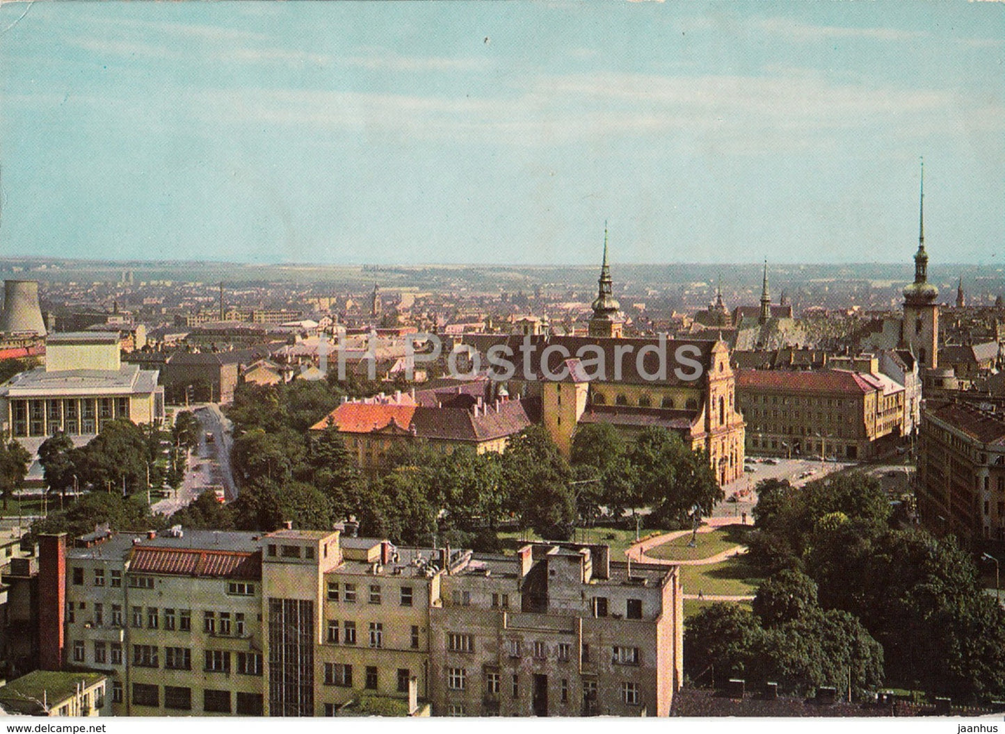 Brno - general view - Czechoslovakia - Czech Republic - used - JH Postcards