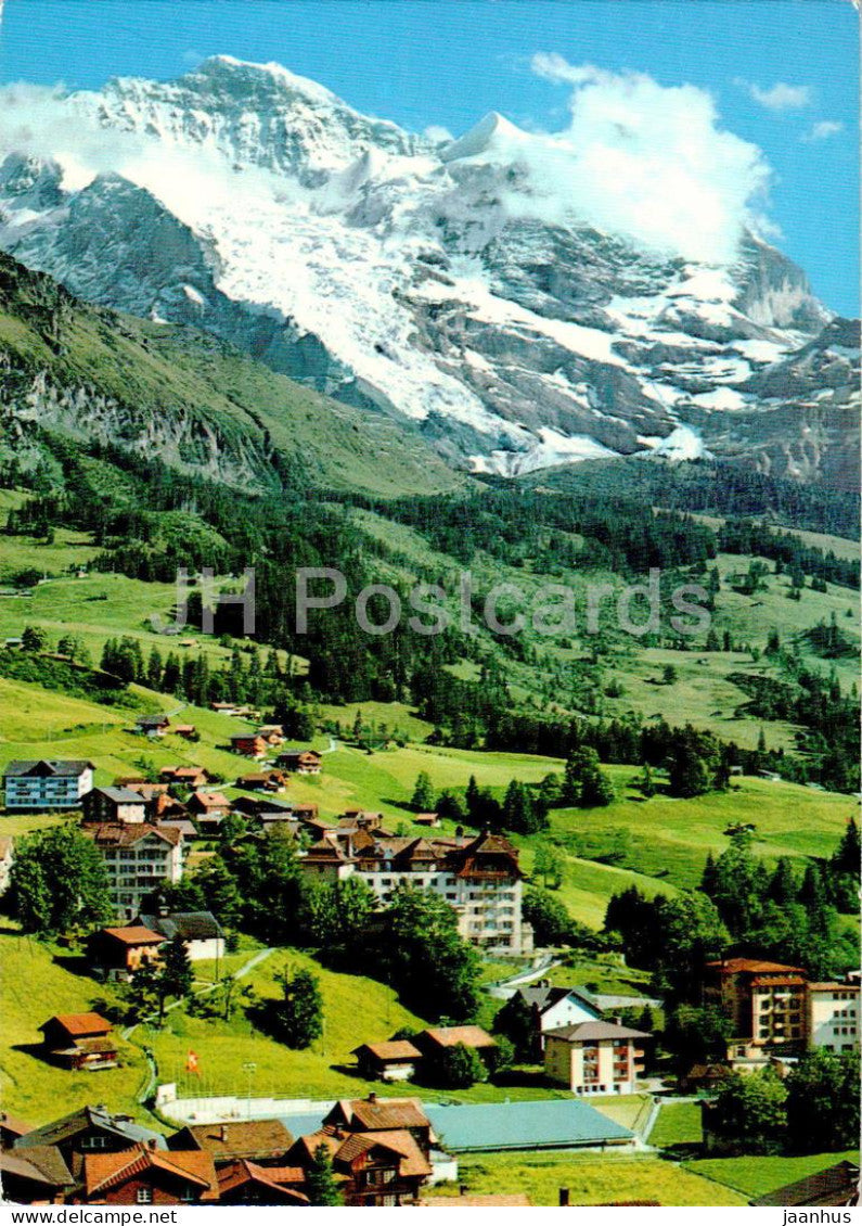 Wengen 1276 m - Alpiner Sommer Kur und Sportplatz - 338 - Switzerland - unused - JH Postcards