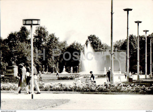 Poznan - Park im Marcina Kasparzaka - 1972 - Poland - used - JH Postcards