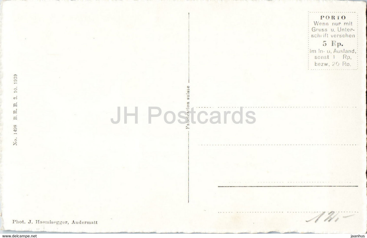 Andermatt - Die Reuss - 5102 - alte Postkarte - Schweiz - unbenutzt