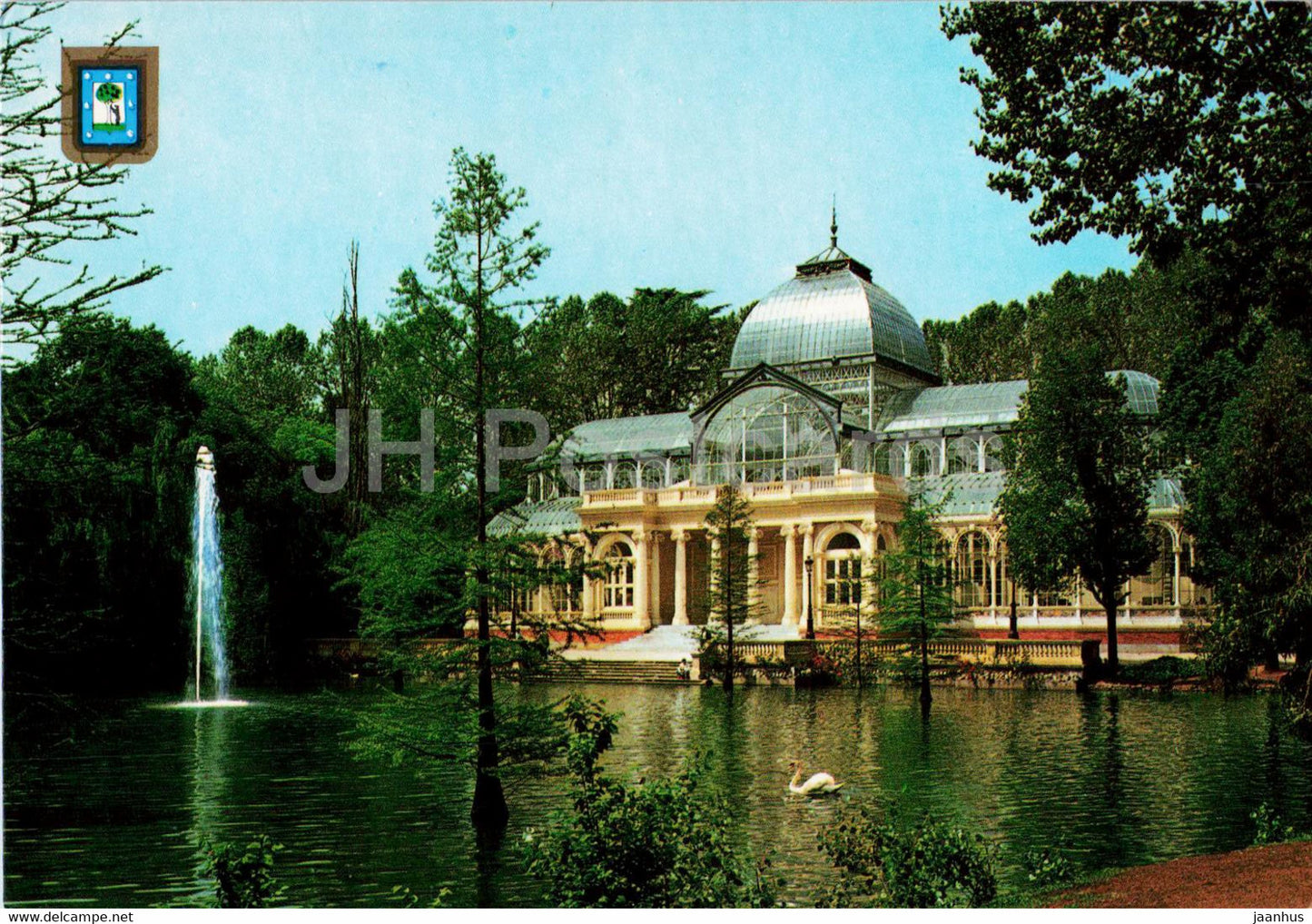 Madrid - Palacio de Cristal - Parque del Retiro - Cristal Palace - Park - 102 - Spain - unused - JH Postcards