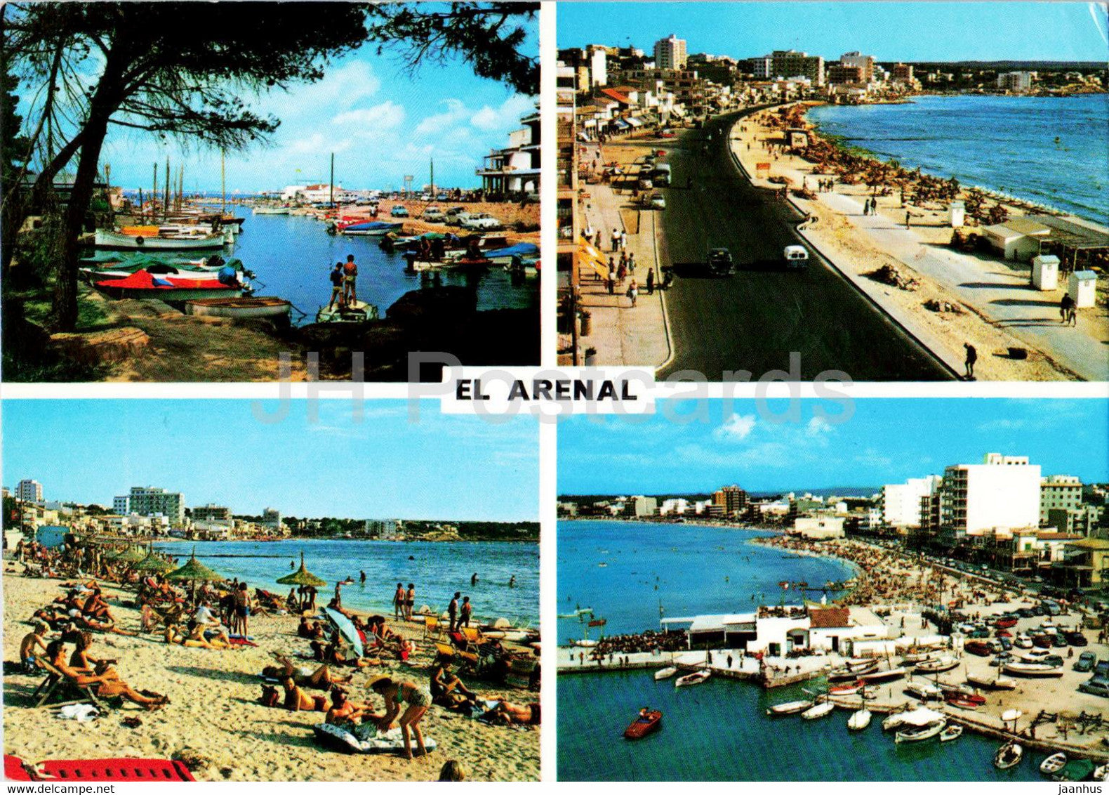 Mallorca - Arenal - Playa de Palma - multiview - Spain - used - JH Postcards