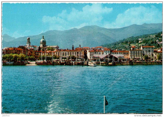 Intra Vista dal Lago - lake - Lago Maggiore - Piemonte - 196 - Italy - Italia - unused - JH Postcards