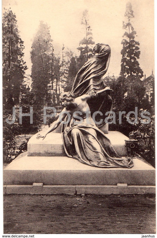 Milano - Milan - Cimitero Monumentale - Monumento Coniugi Resini - cemetery - old postcard - Italy - unused - JH Postcards