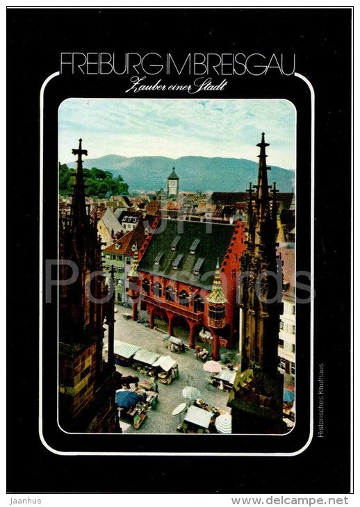 Freiburg im Breisgau - Historisches Kaufhaus - Zauber einer Stadt - Germany - ungelaufen - JH Postcards