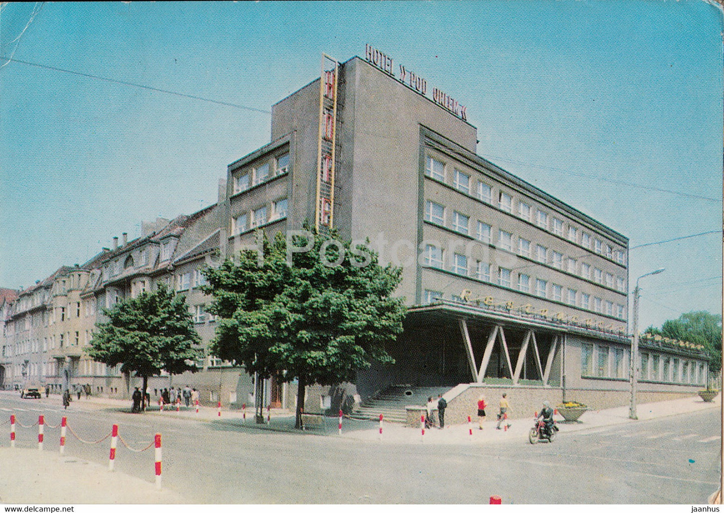 Zgorzelec - hotel Pod Orlem - 1975 - Poland - used - JH Postcards